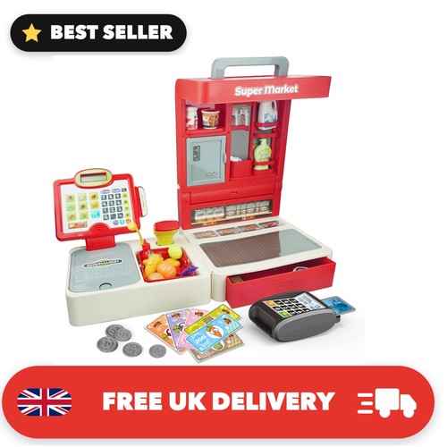 Supermarket cash register for - cash,