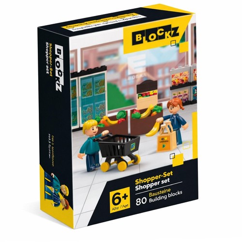Blockz buildable shopper set - blockz,
