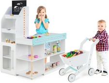 COSTWAY Pretend Play Shop