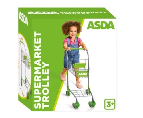 Asda supermarket trolley toy - asda,