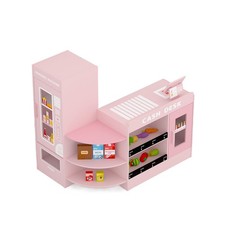 COSTWAY Wooden Supermarket