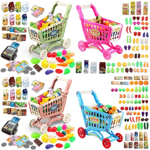 Supermarket shopping cart - shopping,