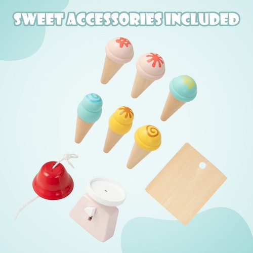 Wooden grocery store toddler - wooden,