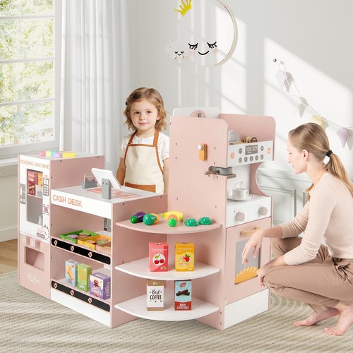 Kids wooden supermarket - kids,