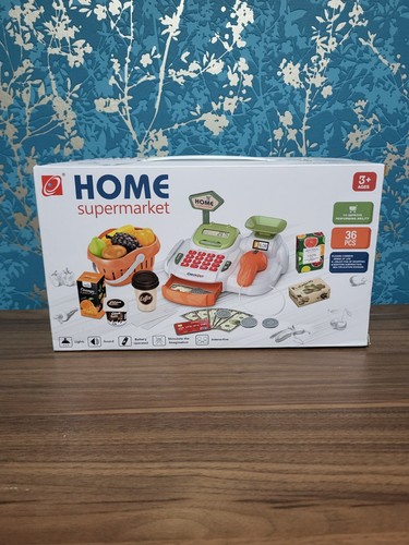 Home supermarket pretend play - supermarket,