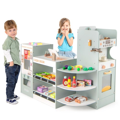 Costway kids grocery store - kids,