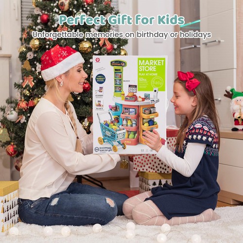 Kids supermarket playset - supermarket,