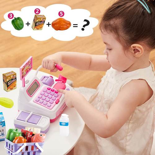 Pcs kids cash - 34, register
