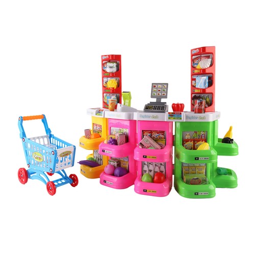 Kids supermarket pretend play - kids,