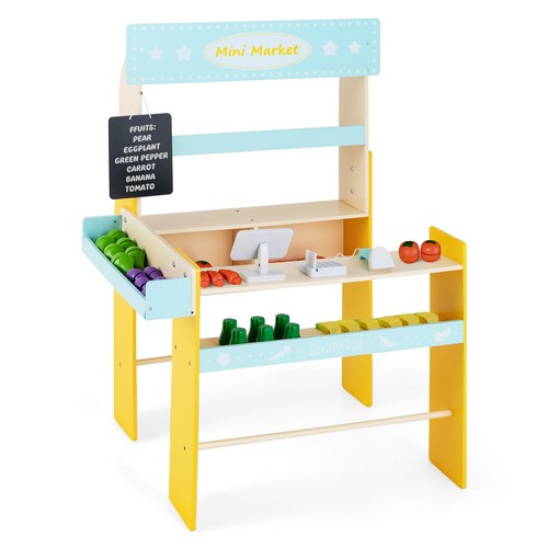 Kids supermarket playset with - supermarket,