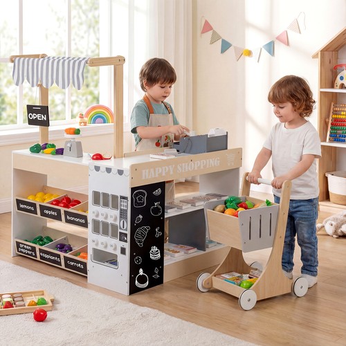 Grocery store playset - store,