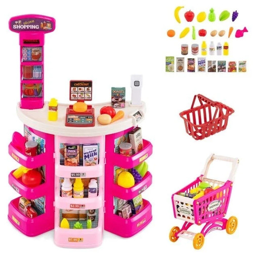 Supermarket playset for kids - playset,