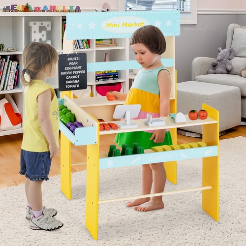 Pretend play grocery store - play,