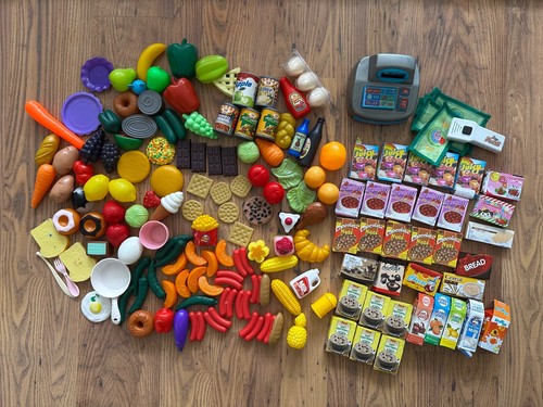 Play food supermarket job lot - food,