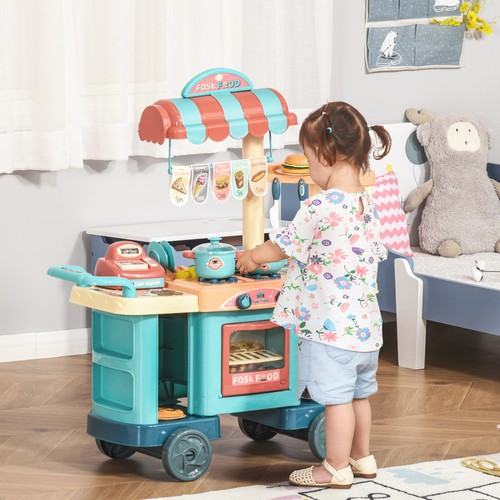 Kids food cart - kids, pretend