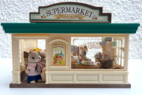 Sylvanian family supermarket - sylvanian,
