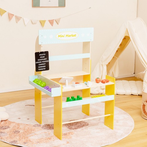 Kids pretend play grocery - play,