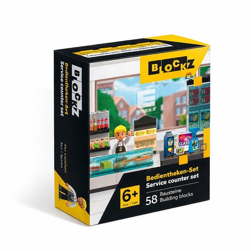 Blockz kids service - service, counter