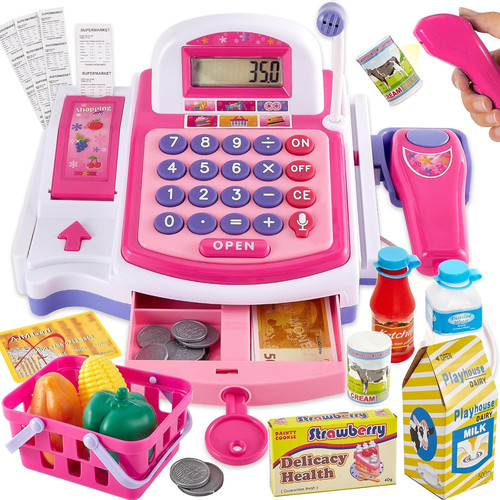 Kids cash register - kids, toy